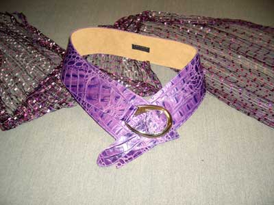 Accessoires Gürtel und Schal